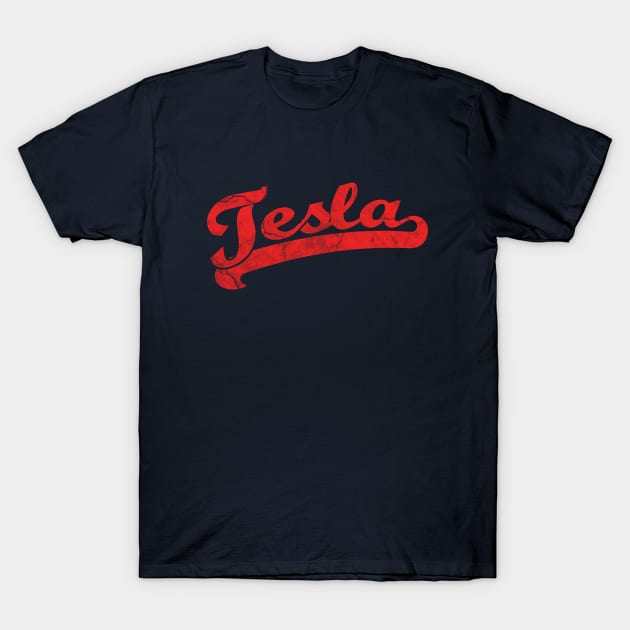 Team Tesla T-Shirt by Droidloot